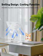 Aoviho Adjustable Tablet Stand for iPad - 360° Rotating Aluminum Desk Holder, Foldable Stable Stand for iPad Pro 12.9/11, Samsung Galaxy Tab, Home Office & Travel, Silver