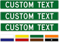 Custom Street Sign, Road Sign, Address Sign, 8 Colors, Reflective Option, Mounting Options, 6x42 Inch, Thick Rust-Free AlumaBond, USA Made by My Sign Center, (Classic)…