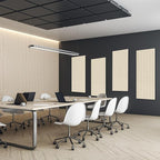 AUTORIFIC Acoustic Panels,5 Pack Sound Panels Noise Reducing for Walls,47.2"x23.6"x0.35" Soundproof Wall Panels,High-Density Acoustic Wall Panels,Decorative Sound Dampening Panels,Camel