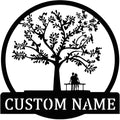 Personalized Valentines Metal Wall Sign, Custom Infinity Heart Love Couple Name Sign, Valentine's Wedding Gifts for Couples, Metal Engagement Sign, Home Decoration, Gift for Anniversary