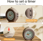 Visual Timer for Kids, 299-Minute Cute Kids Squirrel Timer, ADHD Autism Toddler Support, Visual Timer for Classroom, Homeschool Supplies Study Teaching Time Management Tool