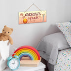 Custom Boy/Girl Name Sign Personalized Kids Decor Sign For Children Bedroom, Wall Sign And Christmas Gift 5x13 Inches, ACM, Made in USA