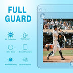 600ct Card Protectors - 300 Semi Rigid Card Sleeves and 300 Soft Sleeves, Semi Rigid Card Holder, Semi Rigid Baseball Cards Sleeves Protectors, Graded Trading Cards Sleeve