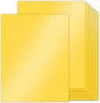 Double Sided Gold Cardstock 8.5 x 11 Metallic Paper, Goefun 100 Sheets 80lb Shimmer Card Stock for Printing, Copy, Invitations, Card Making