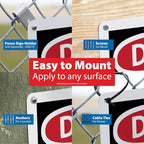 Custom OSHA Style Safety First Sign 10" x 14" Aluminum Sign, Customizable "Your Text Here", by AccuformNMC Made in USA