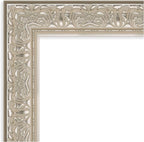 Amanti Art Silver Framed Magnetic Board 25x31 Medium Vision Board for use with Magnets, 100% Metal Sheet to Display Items as Office Decor or for Home Organization in mudroom, Kitchen or Kids Room