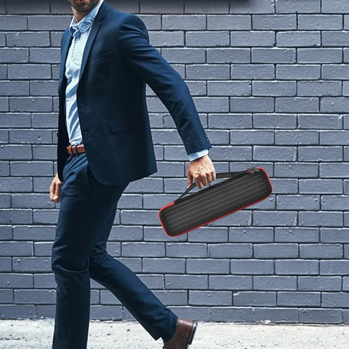 ALKOO Case Compatible with Epson Workforce ES-50/ ES-60W/ ES-55R/ ES-65WR/ DS-30/ DS-70/ DS-80W Portable Sheet-Fed Document Scanner, Storage for Epson Scanner for PC and Mac- Black (Box Only)