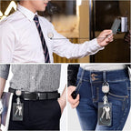 Be Kind Lanyards for Id Badges, Cute Rainbow Badge Reel Heavy Duty with Carabiner Clip, Fashionable ID Badge Holder with Breakaway Lanyard, Teacher Nurse Office Christmas Gifts