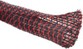 Alex Tech 10ft - 3/4 inch Cord Protector Wire Loom Tubing Cable Sleeve Split Sleeving For USB Cable Power Cord Audio Video Cable – Protect Cat From Chewing Cords - Blackred