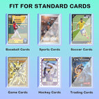360pt 3"x4" Hard Card Sleeves - 25Pcs Hard Plastic Top Loaders Card Sleeves for Trading Cards, Top Loader Card Holder Fit for Thick Baseball, Basketball, Hockey, Football, Games and Memorbilia Cards