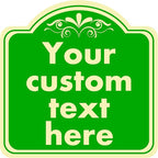 personalized metal sign, Custom Indoor/Outdoor Decorative Sign，Aluminum Weatherproof Metal Sign Multiple Sizes, Customize for Office, Business, Workplace, office, Home, Delivery Signs