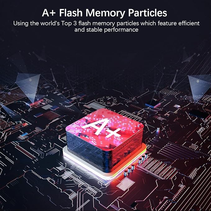 500G Portable External SSD USB 3.1 Type C Flash Drive External Solid State Drive Portable SSD Type A to C Cable for PC/Laptop/Mac/Android/Linux