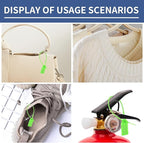 1000Pcs Plastic Tamper Shipping Seals Pull-Tite Security Seal Signage Numbered Fire Extinguisher Tags Zip Ties Labels Disposable Self Locking for Logistics, Luggage,Transport (Green, 1000pcs)