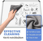 Dansib 10 Pack Non-Toxic Whiteboard Cleaner 8.5fl oz Dry Erase Board Cleaner with 6 Cloths Non-Toxic Dry Erase Cleaning Spray Removes Stubborn Marks from Whiteboards