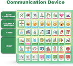 Joyreal AAC Device for Autism, Non Verbal Communication Tools for Speech Therapy & Stroke Rehab. Autism Communication Board with 5 Programmable Buttons & Adjustable Volume, Autistic Kids Must Haves
