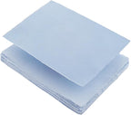 Wanderings 50 Pack Blue A6 Handmade Deckled Edge Cotton Paper - Cold Pressed Texture - Paint, Watercolor, Writing, Printer - Cards, Wedding Invitations, Menus, Arts and Crafts. 150gsm - 10.5x15 cm