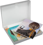 Jerry's Artarama Viewpoint Archival Storage Box (8.5x11) - Preserve Your Art, Easy to Assemble, Perfect for Photos, Artwork, Prints, and Record Storage