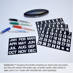 Ultimate Office Magnetic Dy-Erase Whiteboard Modular Monthly Planning Calendar (1 Each)
