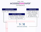 Classic Personalized Two Letter Stationary Monogram Stationary Set for Men and Women, FLAT OR FOLDED NOTE CARDS, Personalized Monogram Stationery Set with Envelopes, Your Choice of Colors and Quantity