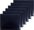 GraduationMall 8.5"x11" Smooth Padded Diploma Cover Certificate Holder Darkblue,6-Packs