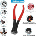 STARVAST 8PCS Nail Puller and Staple Remover Tool Set, Including End Clippers, Nail Remover, V-Shaped Staple Remover and U-Shaped Staple Remover for Furniture, Floor, Wall, Car, Photo, Frame