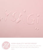 Writing Desk Pad Protector, YSAGi Anti-Slip Thin Mousepad for Computers,Office Desk Accessories Laptop Waterproof Desk Protector for Office Decor and Home (Pink, 35.4" x 17")