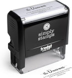 The Duncans Personalized Self-Inking Address Stamp | Envelope Return Address Stamp for Couples and Families | Custom Rubber Address Stamp (1, Xtra Wide)