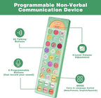 Joyreal AAC Device for Autism, Non Verbal Communication Tools for Speech Therapy&Stroke Rehab. Autism Talking Aids with 6 Programmable Buttons & Adjustable Volume for Kids&Adults(EN/ES Voice Switch)