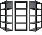 PLMFJQK 3 Sets Storage Shelves with Pegboard,72“*48" Wide 24”Heavy Duty Garage Shelving Units and Storage,Metal Shelving Adjustable Shelves,Garage Storage Rack,Industrial Utility Organization