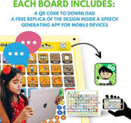 Weather-Proof Aluminum School Playground Communication Board for Autism - Outdoor Inclusive Communication Aid, Lightweight & Durable for Autism & Inclusive Play