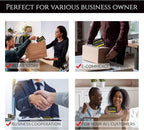 Custom Business Cards Personalized Business Card for Small Business 300gsm Matte Paper Front & Back Sides Printed 3.5" x 2"
