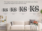 Valentine's Day gifts for 2026 Custom Metal Wedding Anniversary Sign, Personalized Family Name Sign, Initial Split Letter Monogram Signs, Custom Metal Signs, Monogram Wall Decor, Personalized Name wall decor for Home Decor Best Housewarming Gift Weddin...