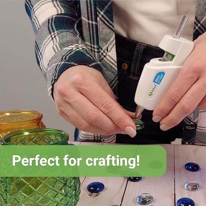 Adtech 100ct-2pk 2-100ct High Temp Mini Size Glue Sticks, 2 Pack, Clear