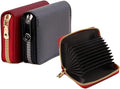PRIVILLA 2 Pcs Credit Card Holder and business card holder，Sd Card Holder Each Has 26 Card Organizers, 2024 New Credit Card Holders book for Men and Women.