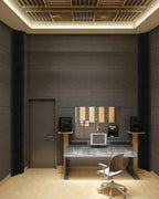 8 Pack - Bass Traps Acoustic Foam Corner, 9.8x9.8 * 4.7'' Black Bass Traps Corner Studio Foam, High Density and Fire-Proof Bass Traps Acoustic Panels Recording Studio Acoustical Treatments