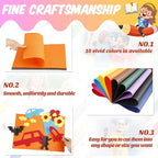 Yahenda 100 Pcs Colored Poster Boards 16 x 12 Inches 10 Assorted Color Poster Board Paper Cardstock Bulk Printer for Arts Exhibits Crafts and Notices(Bright Colors)