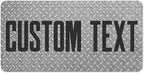 Custom Sign, Custom Street Sign, 11 Font Colors, 13 Font Styles, 4 Hole Options, 22 Sizes, 6x12 Inches, Rust Free DiBound, Fade Resistant, Made in USA by My Sign Center (Diamond Metal)