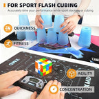 Professional Speed Cube Timer,Touch Control Timer with Display,Cube Race Stack Competition a Great Gift for Boys and Girls