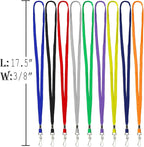 Ollain Badge Lanyards Flat Lanyard Swivel Hooks Durably Neck Bulk lanyards with Clip