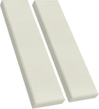 2 Pack 2" Thick Acoustic Panels, 47.24" X 11.81" Fiberglass Wall Panel, Acoustic Panels Sound Absorbing for Office, Studio, Home Theatre - Beige