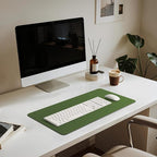 Jotsome Leather Desk Pad Mat, Non-Slip Desk Blotter Pad - Desk Protector for Office, Home, Laptop, and Desktop, Gift for The Holidays (Forest Green, 24" x 14")