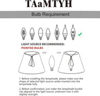 TAaMTYH small lamp shade chandelier shades set of 6，Fabric Lampshade for Wall Lamp，chandelier shades，small table lamps，For Cutting Edge bulbs, Clip-on Fitter Lampshade，3" X 6" X 5"