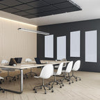 Acoustic Panels,5 Pack Sound Panels,48"x24"x0.4" Soundproof Wall Panels,High-Density Large Acoustic Panels,Decorative Sound Dampening Panels,Light Camel