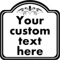 Custom Sign, Custom Indoor/Outdoor Decorative Sign，Aluminum Weatherproof Metal Sign Multiple Sizes, Customize for Office, Business, Workplace, office, Home, Delivery Signs