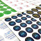 100-500 Custom Stickers Personalized Labels, Customized Stickers with Any Image Logo and Text. Custom Stickers for Business LogoThank You Labels,etc. (Fancy Frame,3X2 Inch)