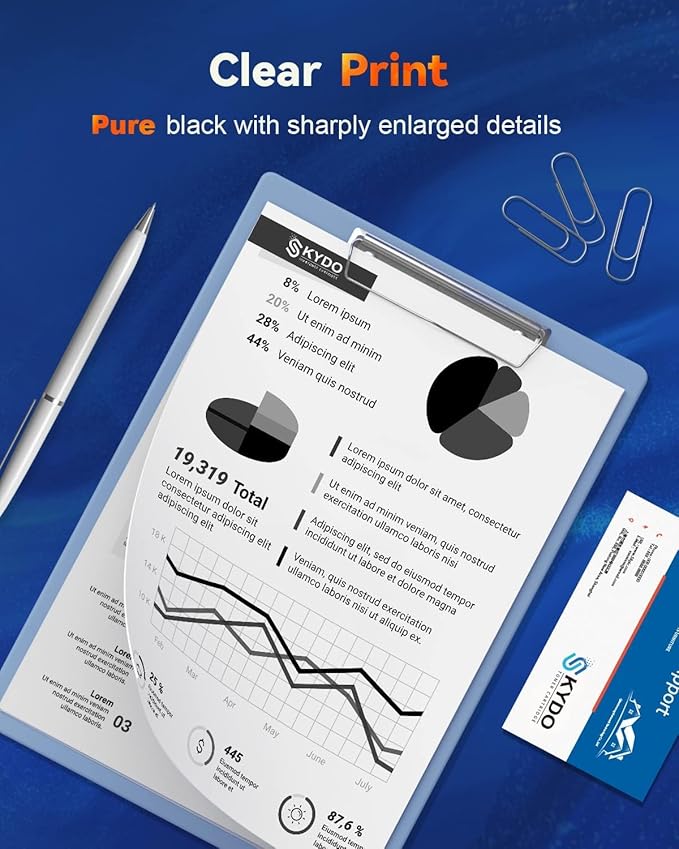 148A Toner Cartridge Black (with Chip) Compatible Replacement for HP 148A W1480A 148X W1480X Work for MFP 4101fdn 4101fdw 4001dn Laserjet Pro 4001dw 4001n Printer (2 Pack)