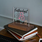 Anesthesiologist Gifts, Thank You Appreciation Gifts for Anesthesia Doctors Week Graduation Birthday Christmas Surgical Support Staff Office Desk Decor Decorative Signs Plaque PA021