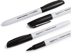 Amazon Basics Fine Tip Point Permanent Markers for Office, School, and Home Use, Assorted Colors, 24 Pack