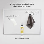 Remooble Dry Erase Whiteboard Cleaner Spray - Safely Removes Tough Stains and Ghosting (6 Pack)