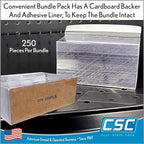 Price Data Channel Label Holder Chips, Clear Plastic Tags, 2.25" L x 1.25" H, 10 Mil Thick, Gondola Shelf Edge, Reusable, Made for Point of Purchase Shelf Molding by Clip Strip Corp.
